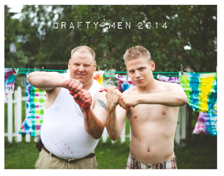 Crafty Men 2014 Wall Calendars are HERE!